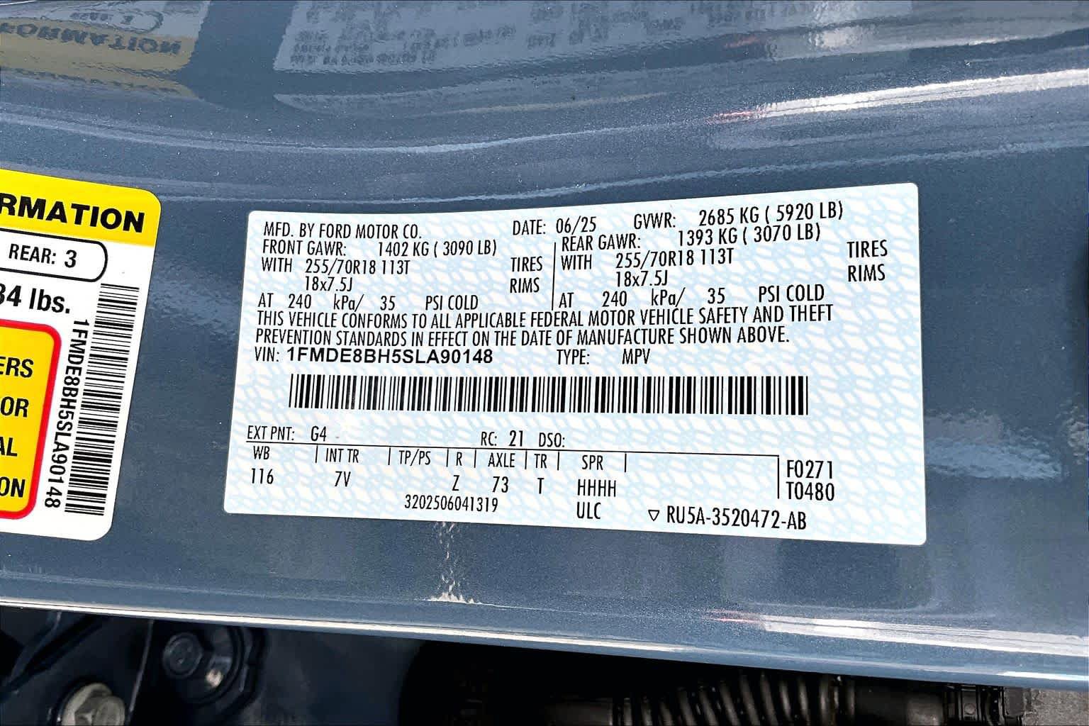 Certified 2025 Ford Bronco Outer Banks image 36