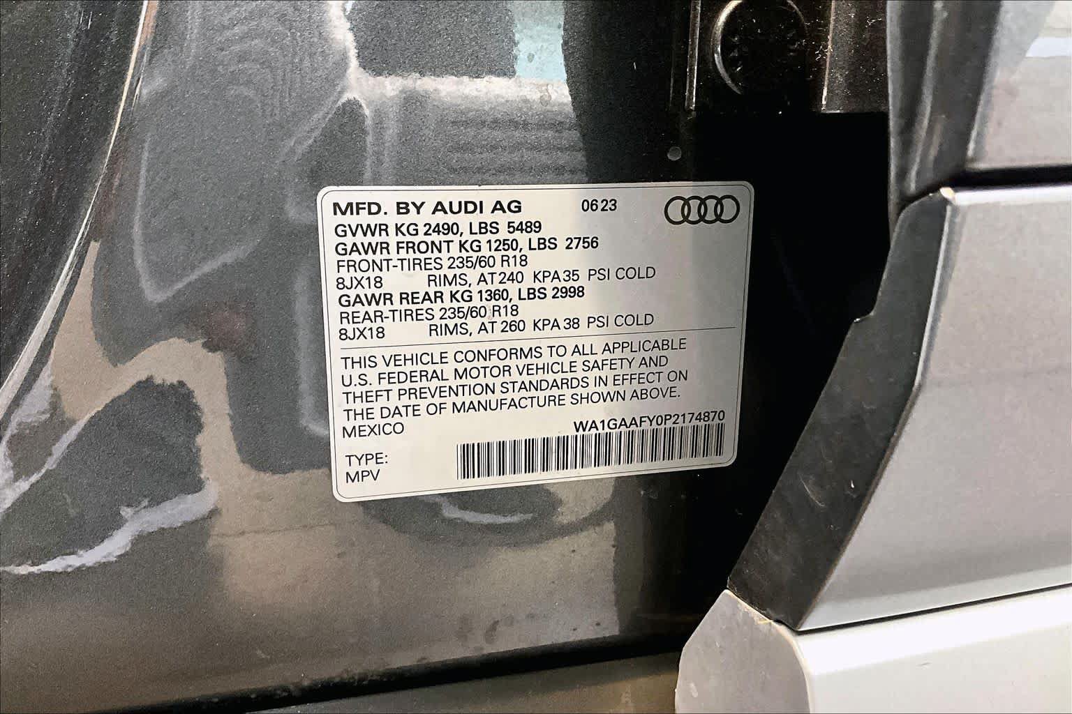 Certified 2023 Audi Q5 2.0T Premium w/ Convenience Package AWD/4WD image 35