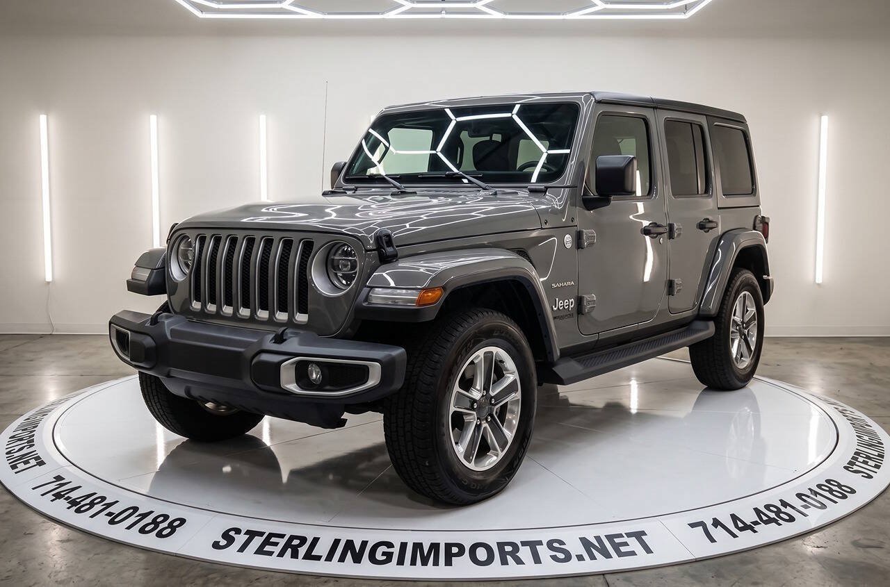 Used 2018 Jeep Wrangler Unlimited Sahara AWD/4WD image 1