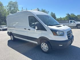 Used 2022 Ford E-Transit Medium Roof w/ Load Area Protection Package RWD image 3