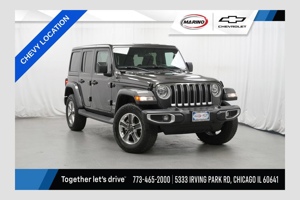 Used 2020 Jeep Wrangler Unlimited Sahara w/ Cold Weather Group AWD/4WD video 1