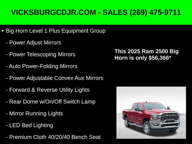 New 2025 RAM 2500 Big Horn image 22