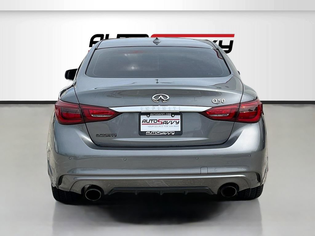Used 2022 INFINITI Q50 Luxe w/ Cargo Package image 6