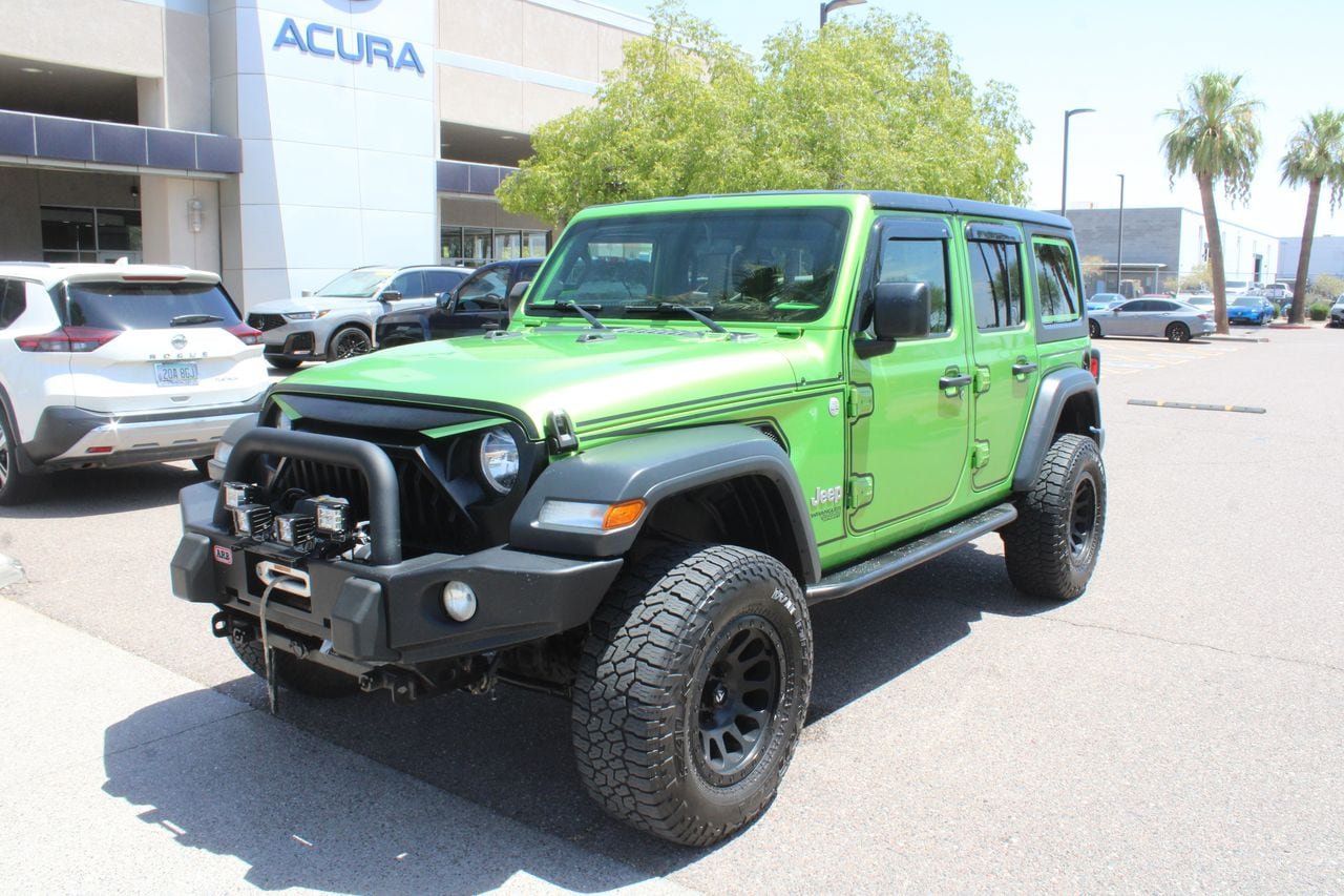 Used 2018 Jeep Wrangler Unlimited Sport S AWD/4WD image 14