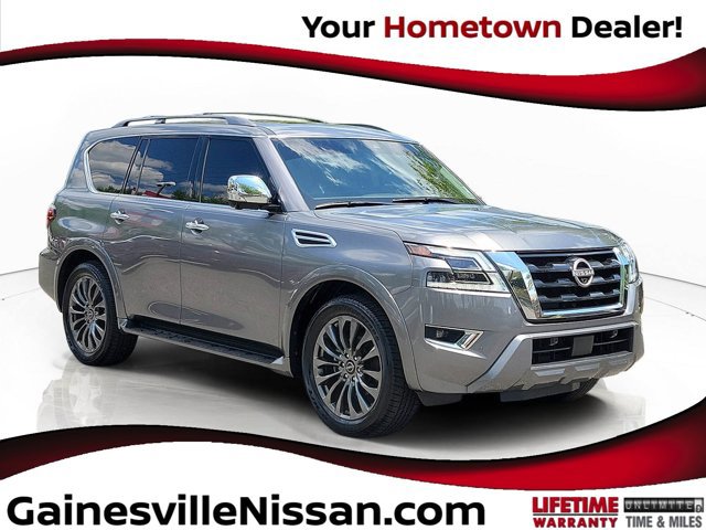 Used 2024 Nissan Armada Platinum w/ Captain's Chairs Package RWD image 1