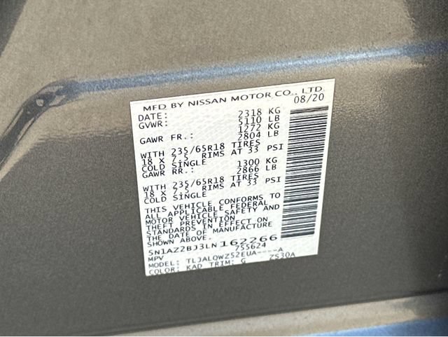 Used 2020 Nissan Murano SV FWD image 27