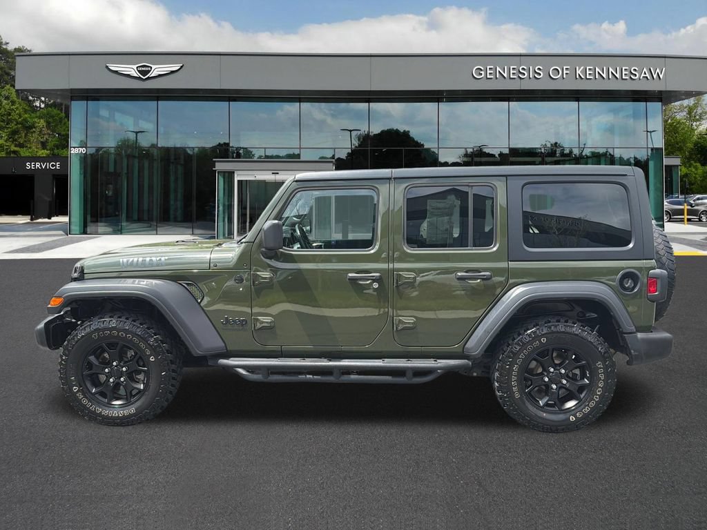 Used 2021 Jeep Wrangler Unlimited Sport AWD/4WD image 4