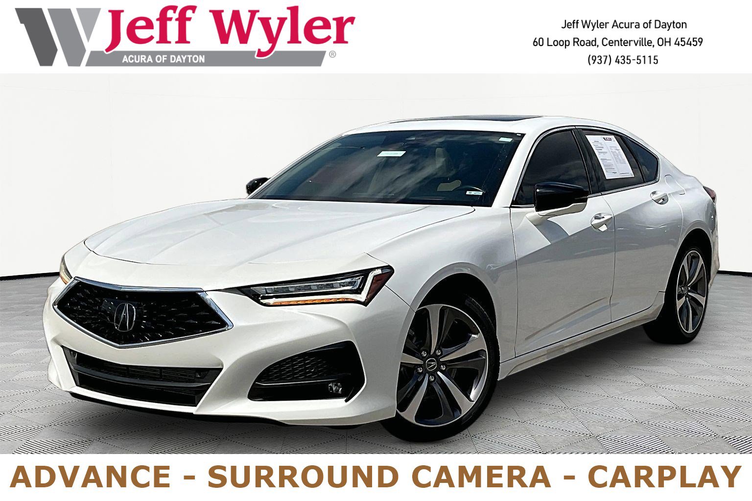 Certified 2023 Acura TLX SH-AWD w/ Advance Package image 1