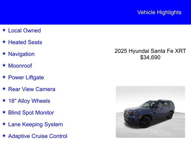 Used 2025 Hyundai Santa Fe XRT image 2