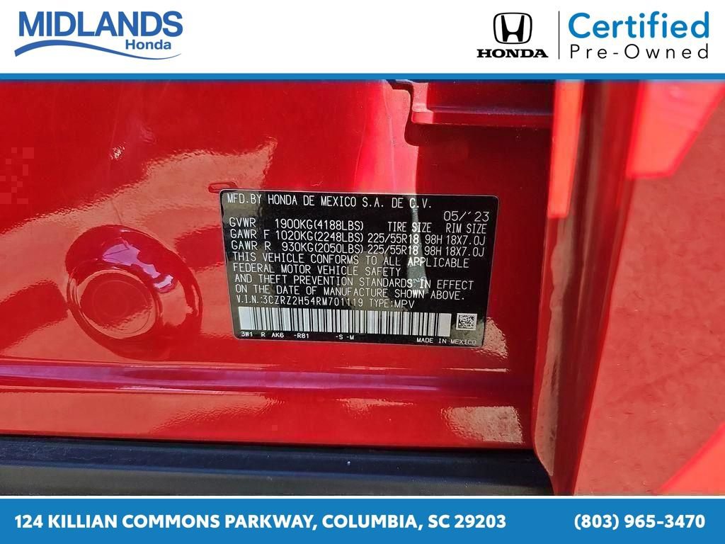 Certified 2024 Honda HR-V Sport image 34