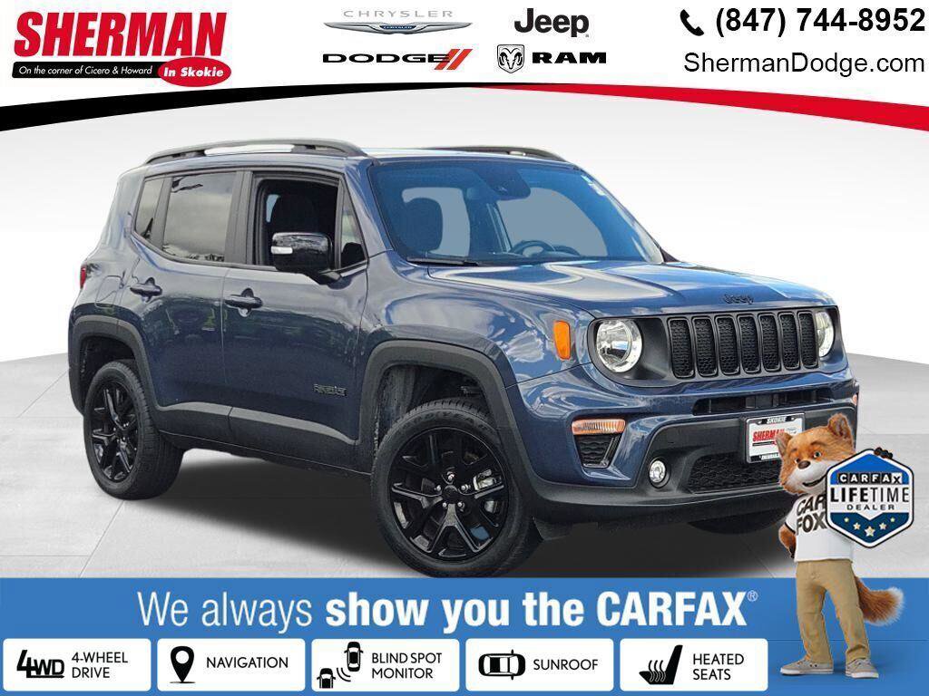 Certified 2022 Jeep Renegade Altitude w/ Sun/Sound Group
