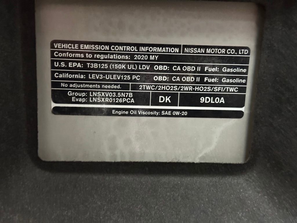 Used 2020 Nissan Maxima 3.5 S w/ Floor Mat Group image 35