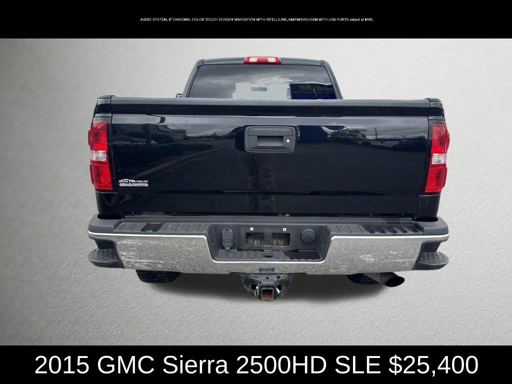 Used 2015 GMC Sierra 2500 SLE w/ SLE Preferred Package AWD/4WD image 4
