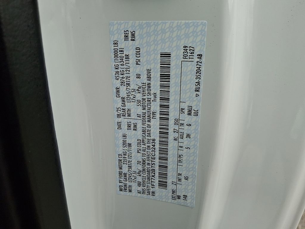 New 2026 Ford F250 XL w/ XL Chrome Package image 11