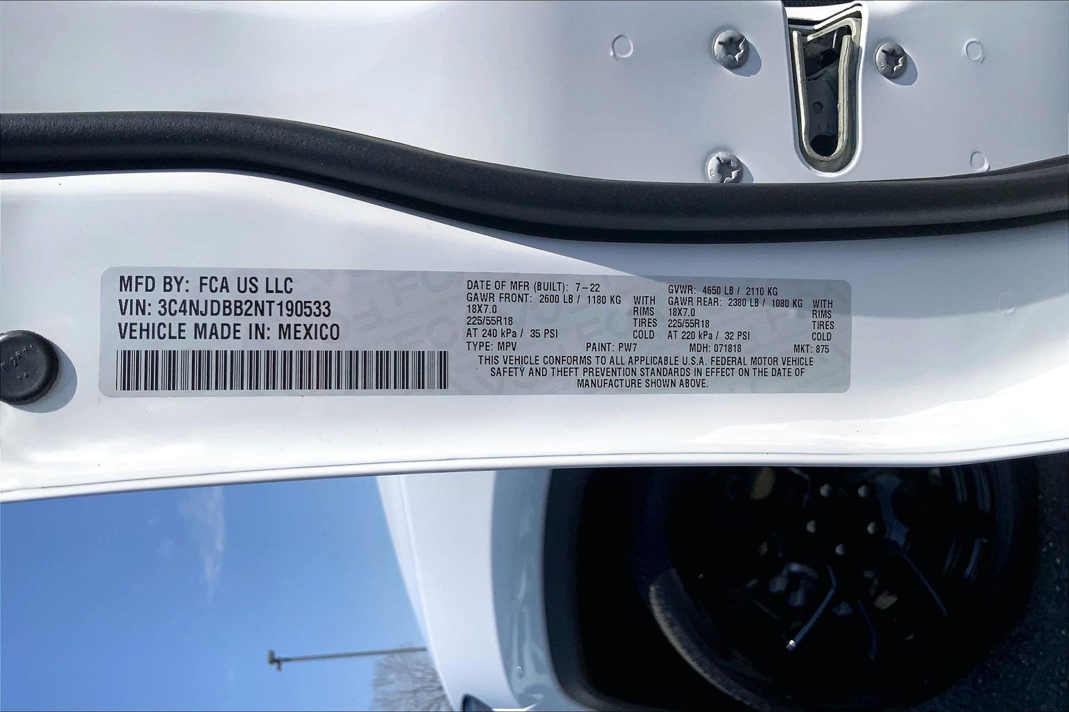 Certified 2022 Jeep Compass Altitude w/ Sun and Sound Group image 31