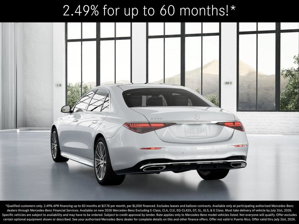 New 2026 Mercedes-Benz S 580 4MATIC Sedan image 27