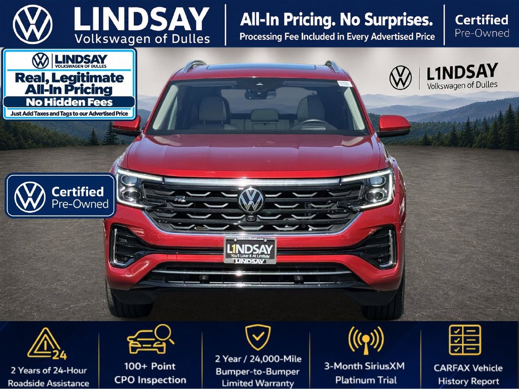 Used 2024 Volkswagen Atlas SEL Premium R-Line AWD/4WD image 3