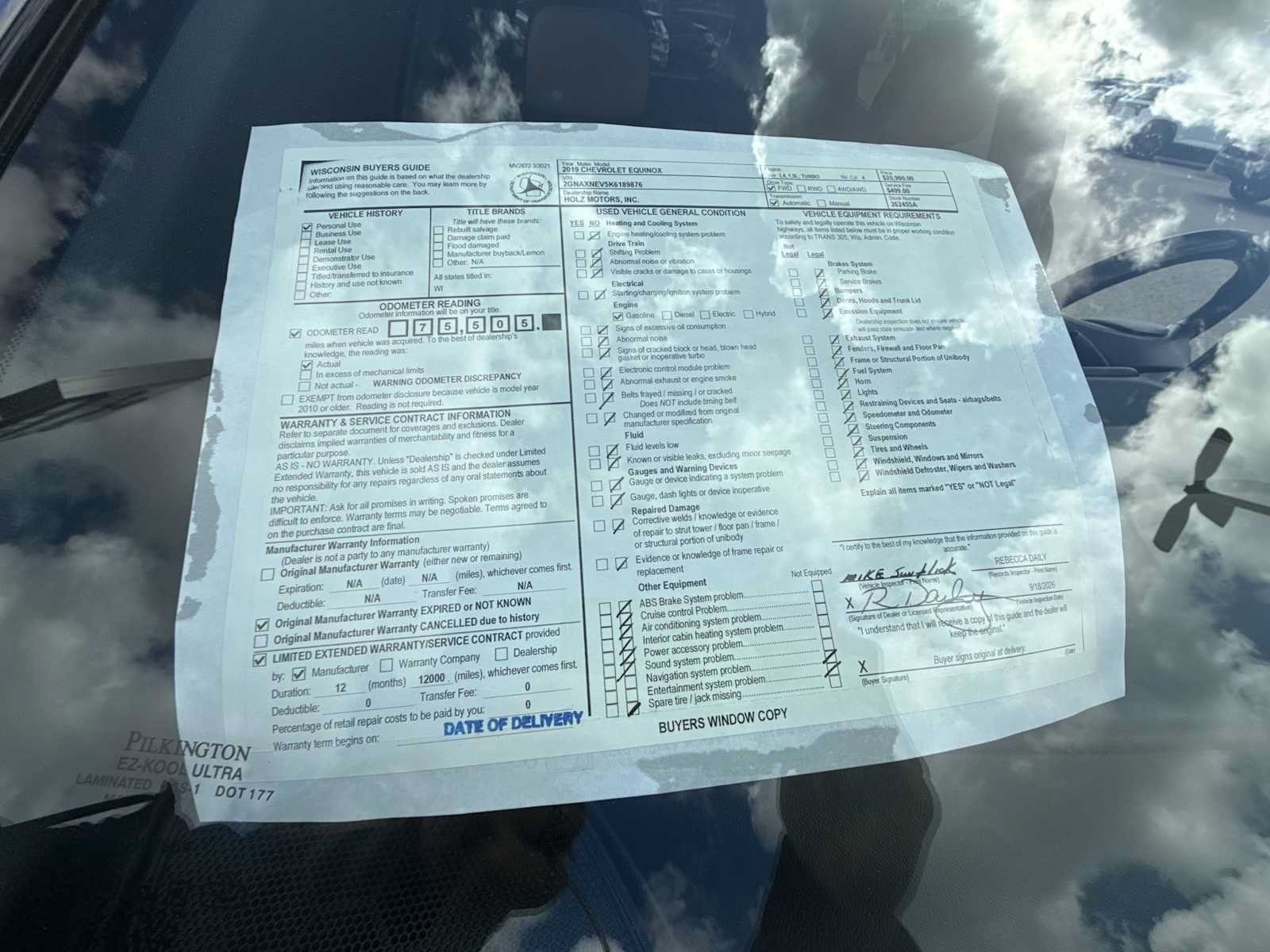 Certified 2019 Chevrolet Equinox Premier FWD image 29