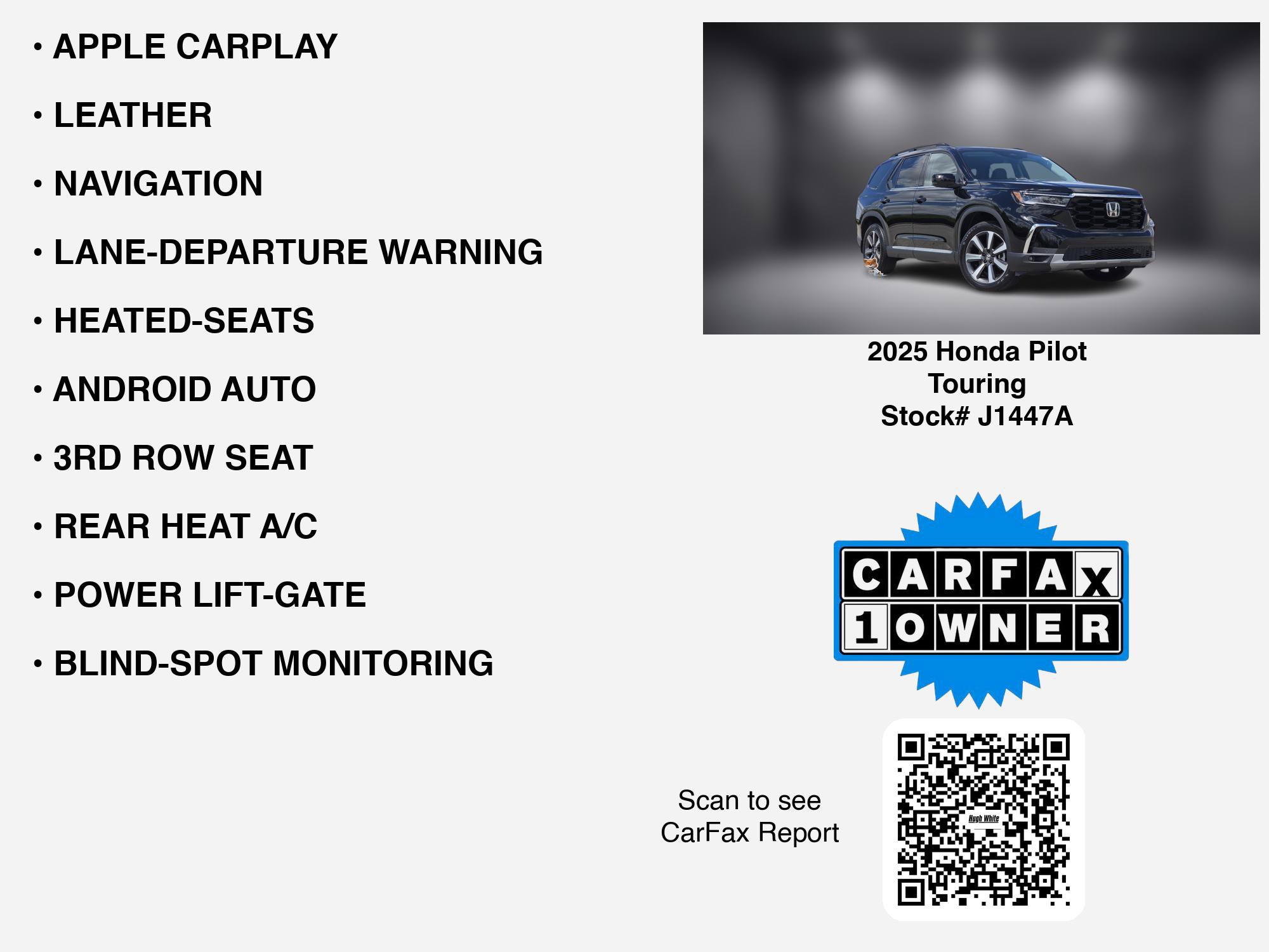 Used 2025 Honda Pilot Touring image 7