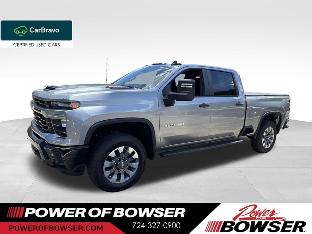 Certified 2024 Chevrolet Silverado 2500 Custom w/ Custom Convenience Package