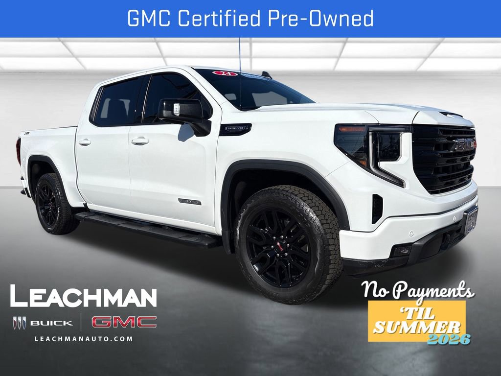 Certified 2024 GMC Sierra 1500 Elevation w/ Elevation Premium Package