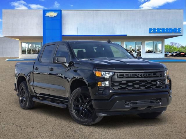 New 2026 Chevrolet Silverado 1500 Custom w/ Turbomax Blackout Package