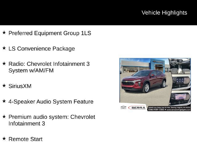 Certified 2024 Chevrolet Trax LS w/ LS Convenience Package FWD image 4