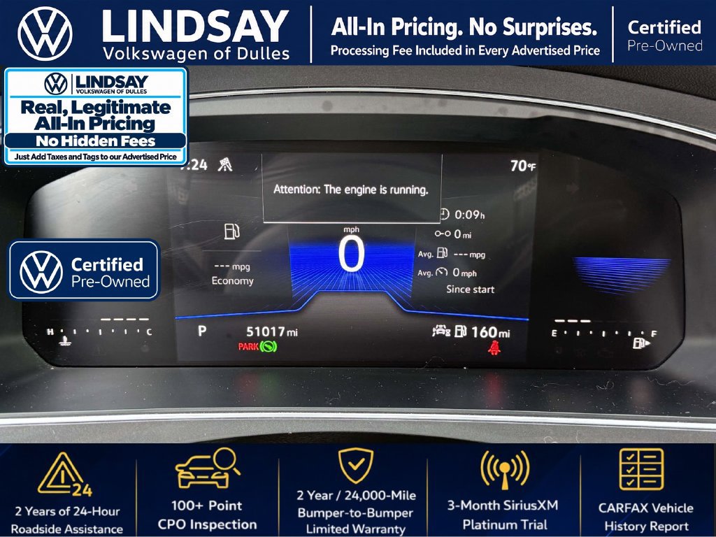 Certified 2023 Volkswagen Tiguan SE w/ Panoramic Sunroof Package AWD/4WD image 27