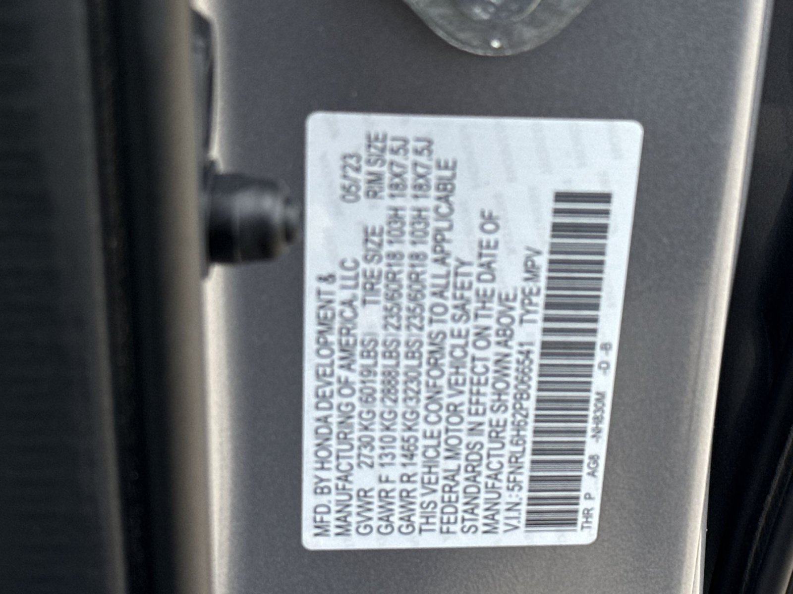 Used 2023 Honda Odyssey EX-L image 29