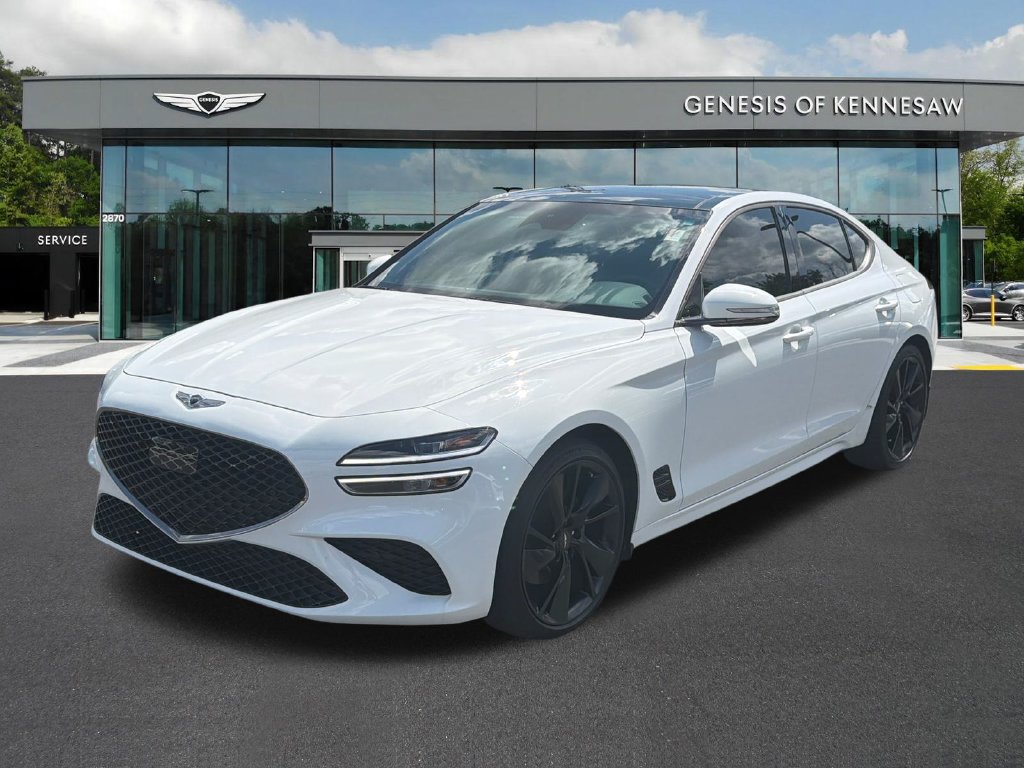 Used 2023 Genesis G70 2.0T w/ Sport Prestige Package RWD image 3
