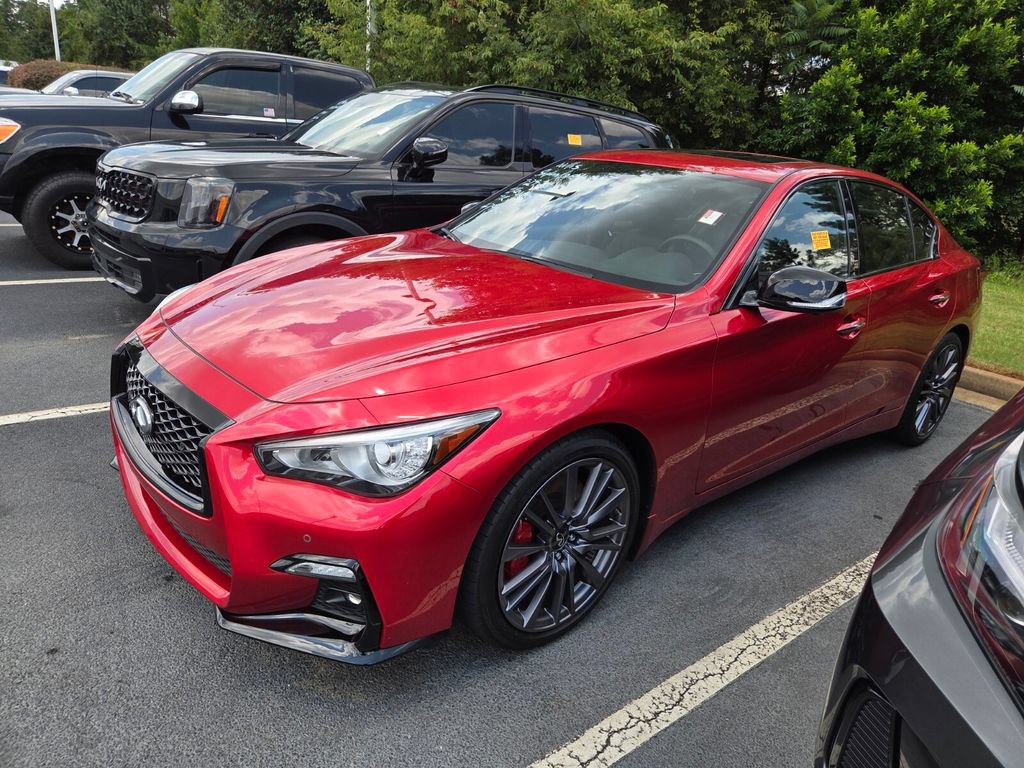 Used 2024 INFINITI Q50 Red Sport 400 RWD image 3
