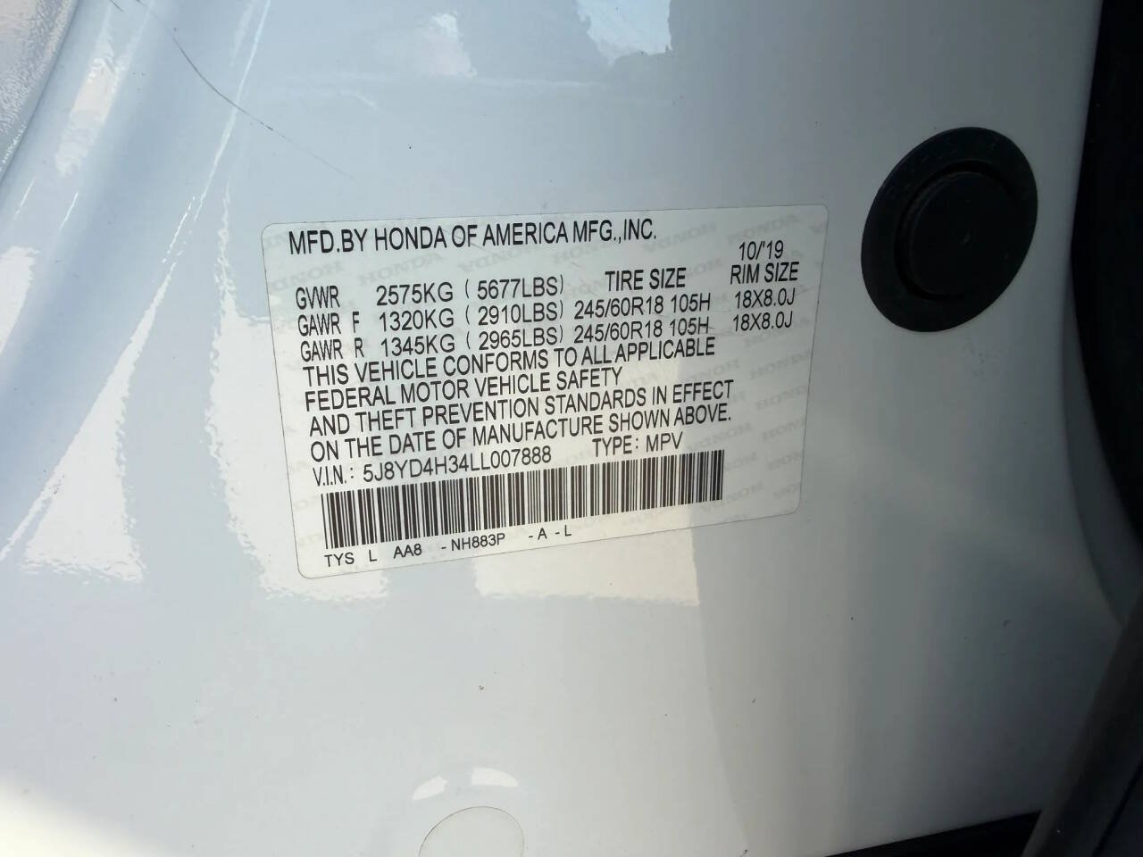 Used 2020 Acura MDX SH-AWD image 34