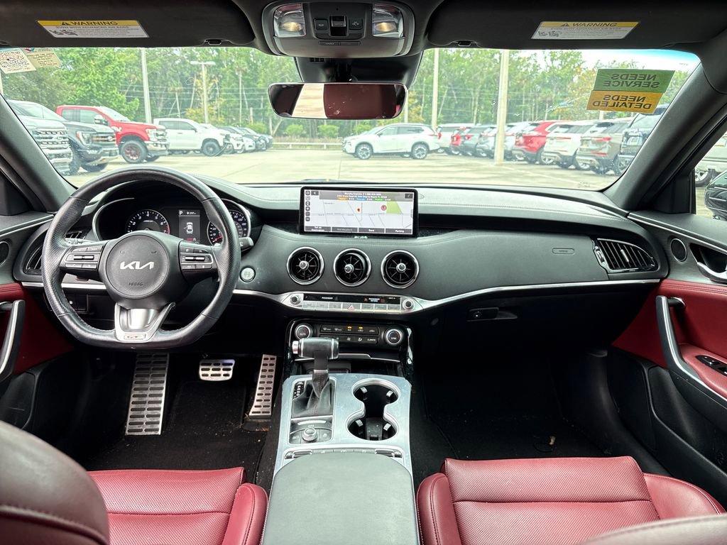Used 2022 Kia Stinger GT1 w/ Red Interior Color Package AWD/4WD image 7
