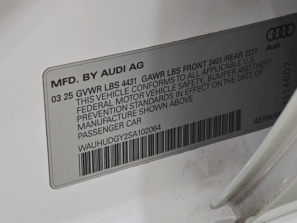 Certified 2025 Audi A3 2.0T Premium Plus w/ Premium Plus Package image 38