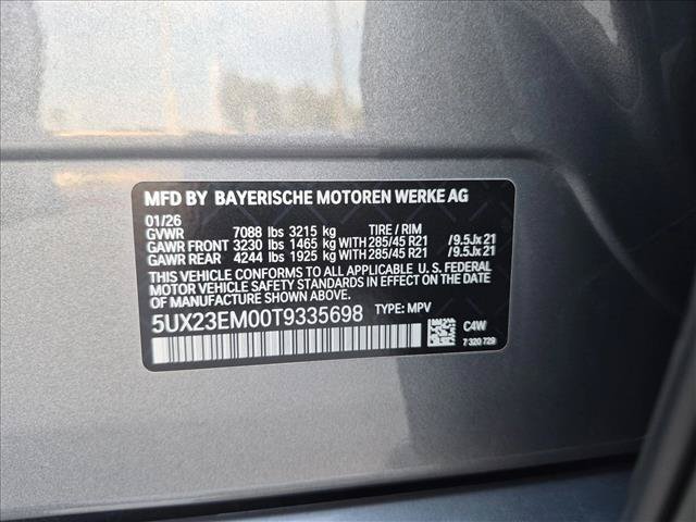 Certified 2026 BMW X7 xDrive40i w/ M Sport Package AWD/4WD image 27