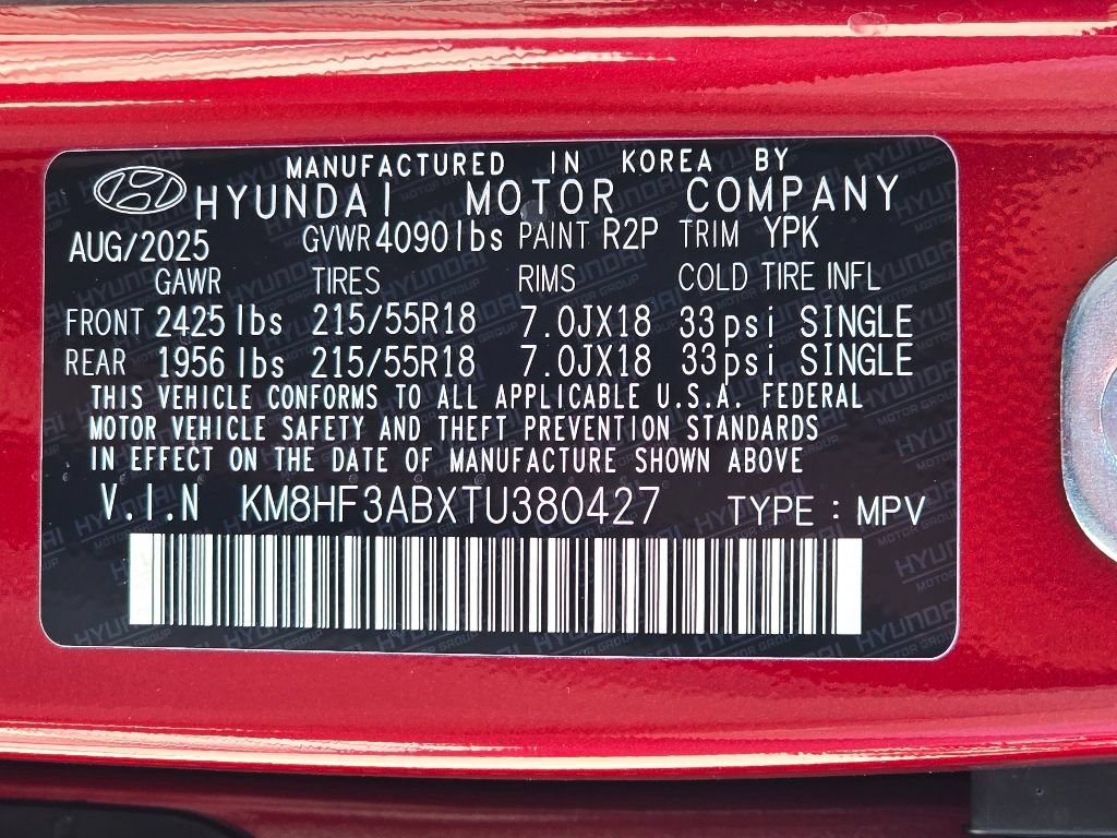 New 2026 Hyundai Kona SEL Sport FWD image 30