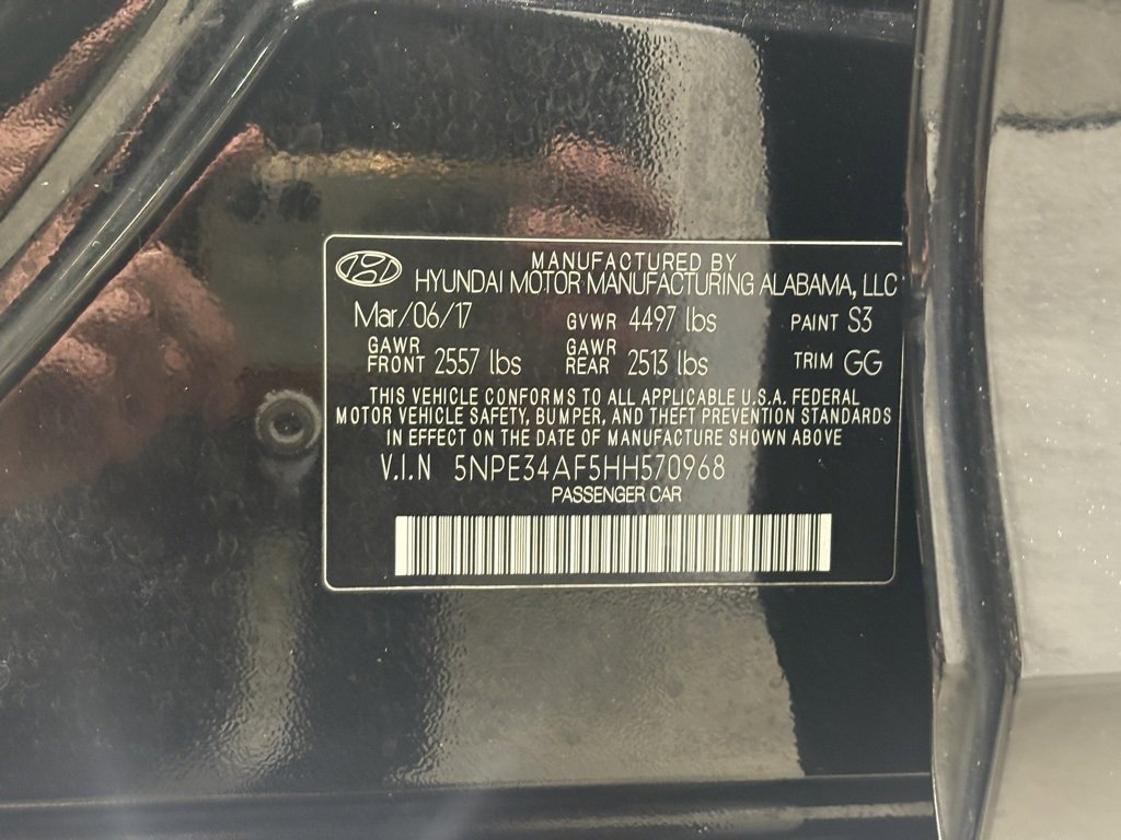 Used 2017 Hyundai Sonata Limited w/ Cargo Package image 30