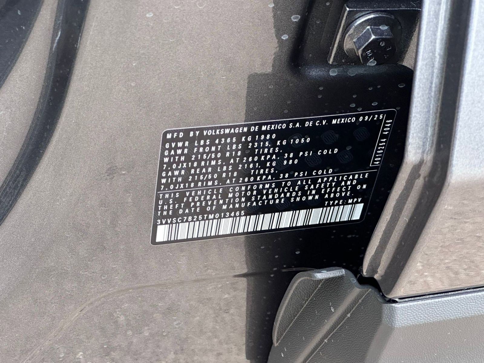 New 2026 Volkswagen Taos SE image 25