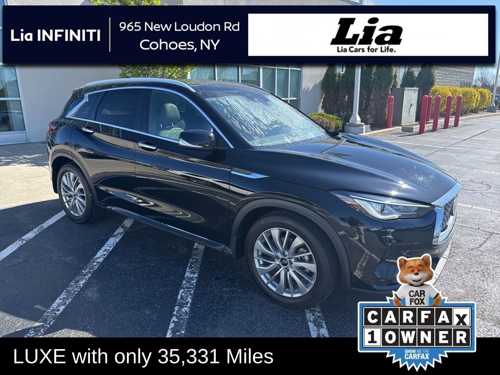 Certified 2023 INFINITI QX50 Luxe