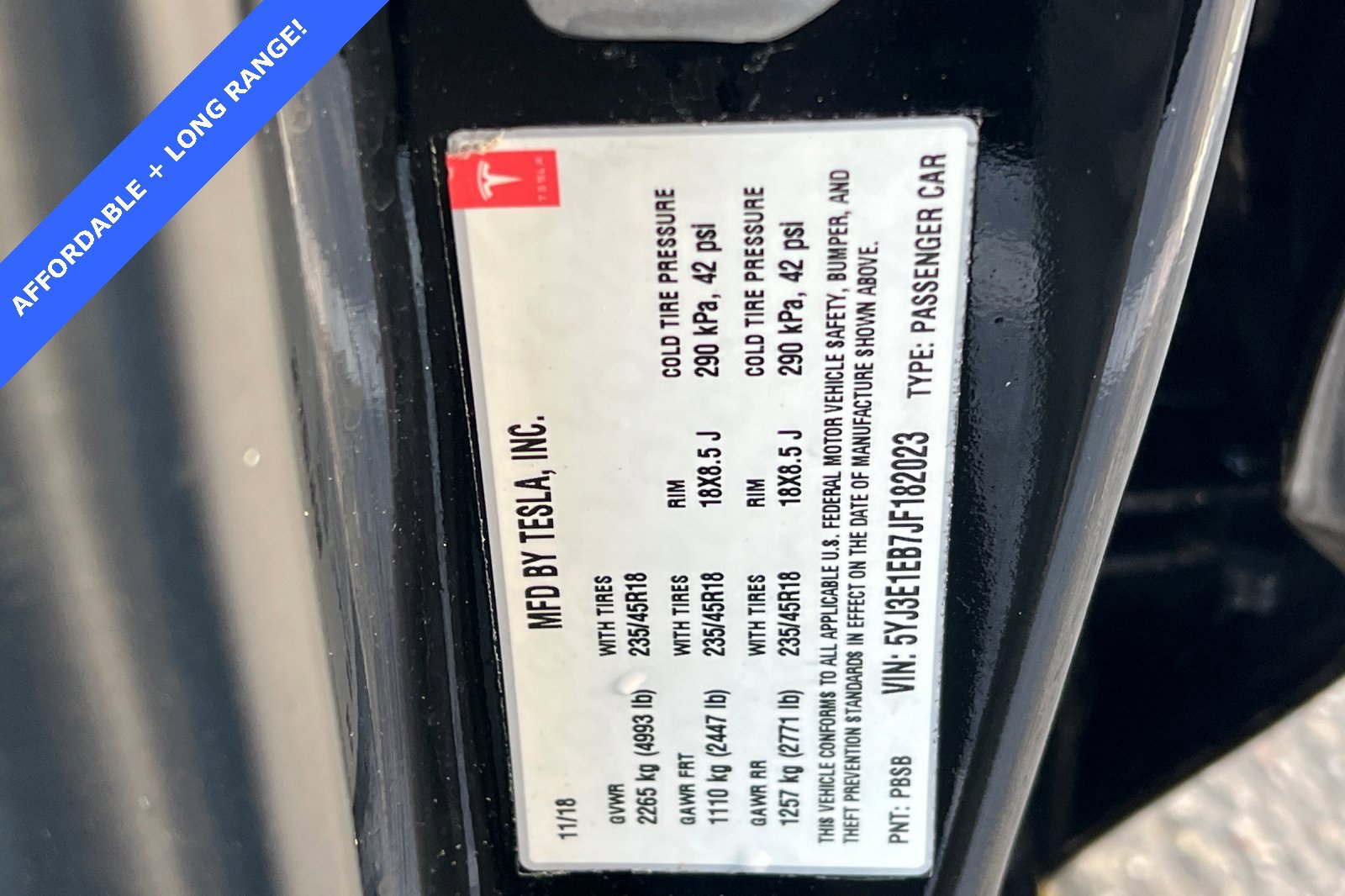 Used 2018 Tesla Model 3 Long Range image 28