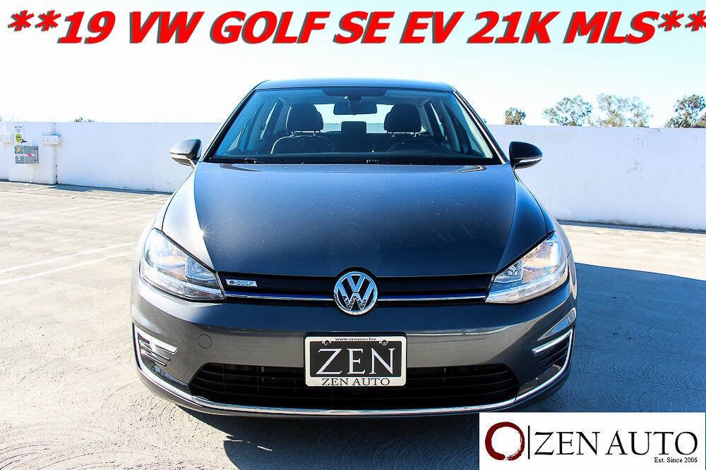 Used 2019 Volkswagen e-Golf SE w/ Driver Assistance Package image 2