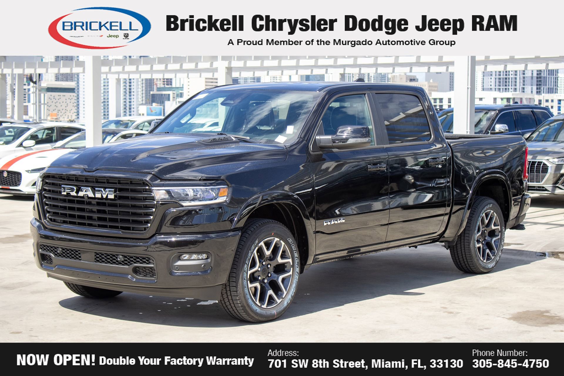 New 2026 RAM 1500 Laramie w/ Sport Appearance Package