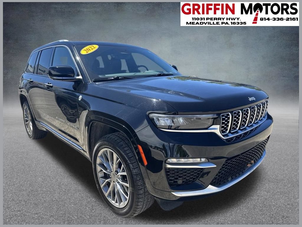 Used 2022 Jeep Grand Cherokee Summit w/ Adv Protech Group IV AWD/4WD video 1
