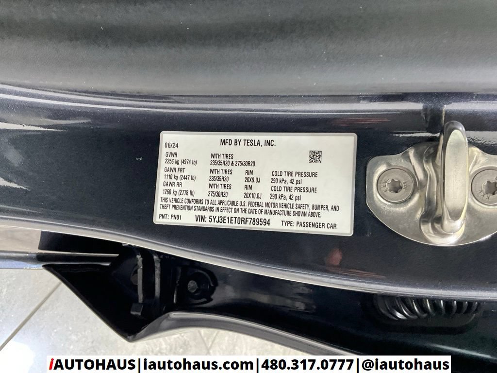 Used 2024 Tesla Model 3 Performance AWD/4WD image 44