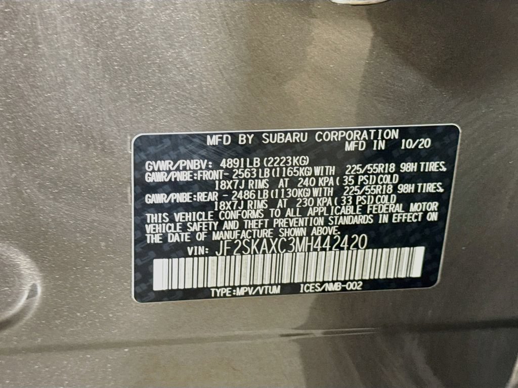 Used 2021 Subaru Forester Touring w/ Popular Package #2 AWD/4WD image 42