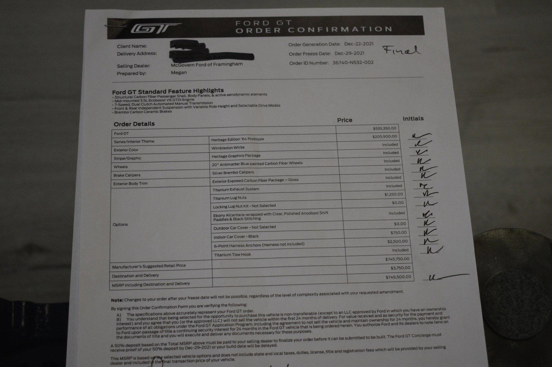 Used 2022 Ford GT Heritage Edition image 24