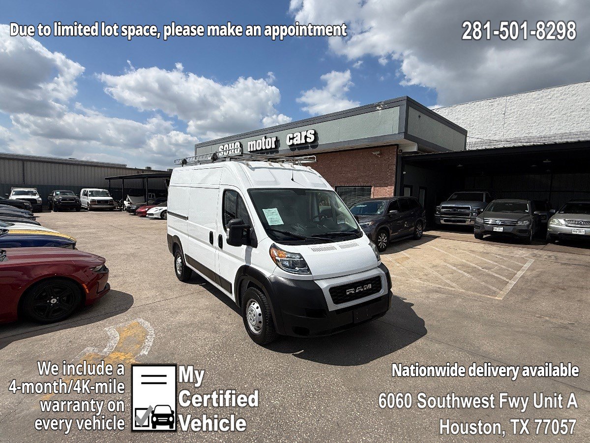 Used 2020 RAM ProMaster 1500 image 1