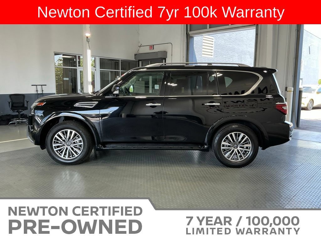 Used 2023 Nissan Armada SL w/ Captain's Chairs Package RWD image 3