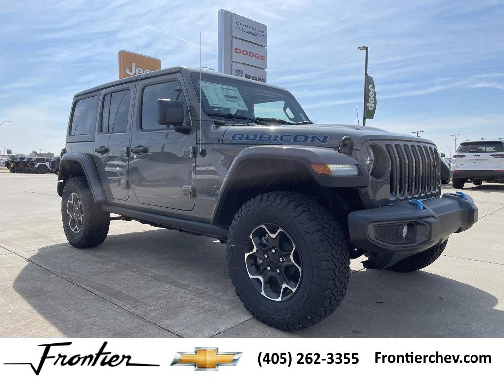 New 2023 Jeep Wrangler Unlimited Rubicon 4xe w/ Cold Weather Group image 1