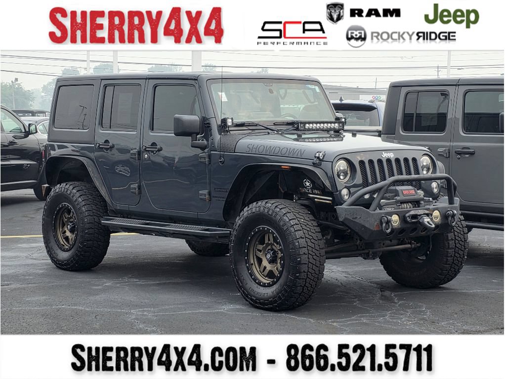 Used 2016 Jeep Wrangler Unlimited Sport w/ Connectivity Group